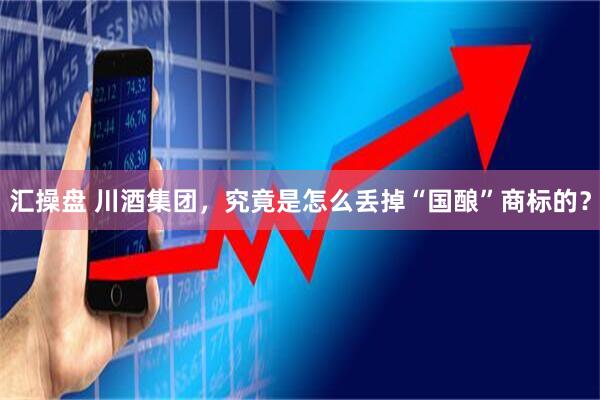 汇操盘 川酒集团，究竟是怎么丢掉“国酿”商标的？