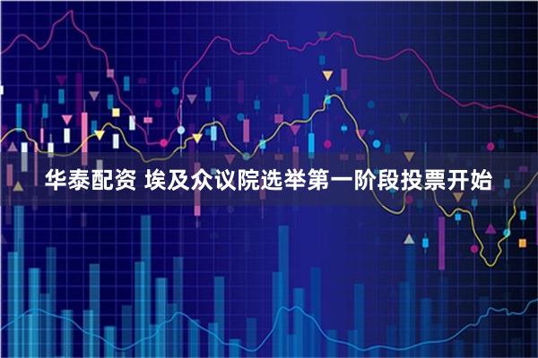 华泰配资 埃及众议院选举第一阶段投票开始