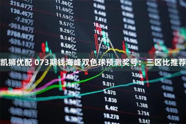凯狮优配 073期钱海峰双色球预测奖号：三区比推荐