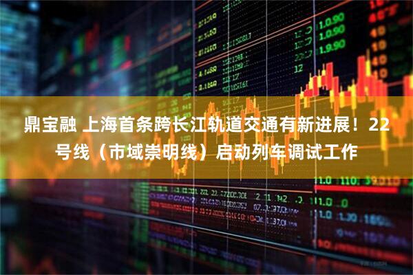 鼎宝融 上海首条跨长江轨道交通有新进展！22号线（市域崇明线）启动列车调试工作